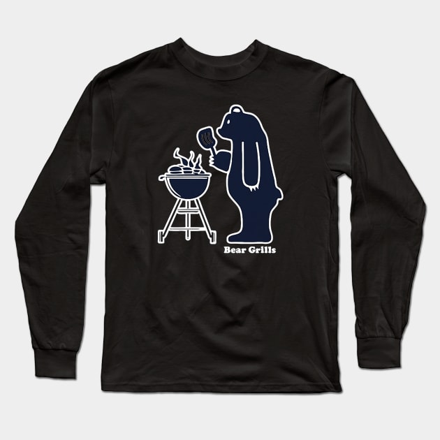 Bear Grills Long Sleeve T-Shirt by eufritz